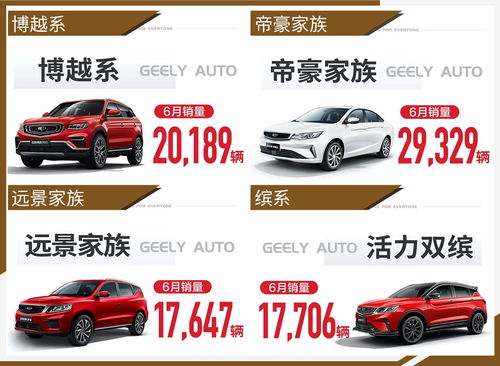 全产品矩阵赋能销量 吉利汽车上半年市场分析